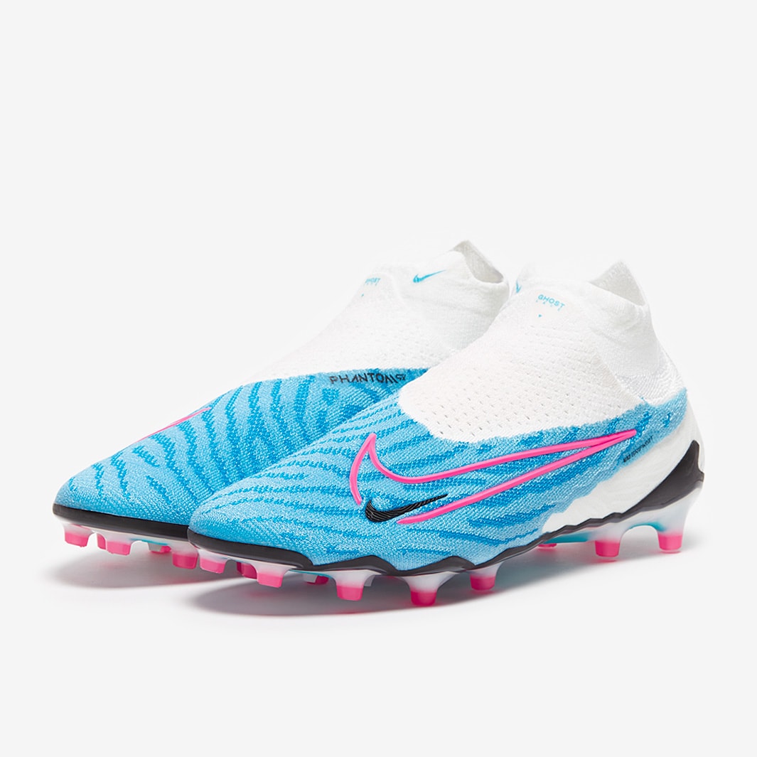 Nike Phantom GX Elite DF Pro AG - Baltic Blue/Pink Blast/White