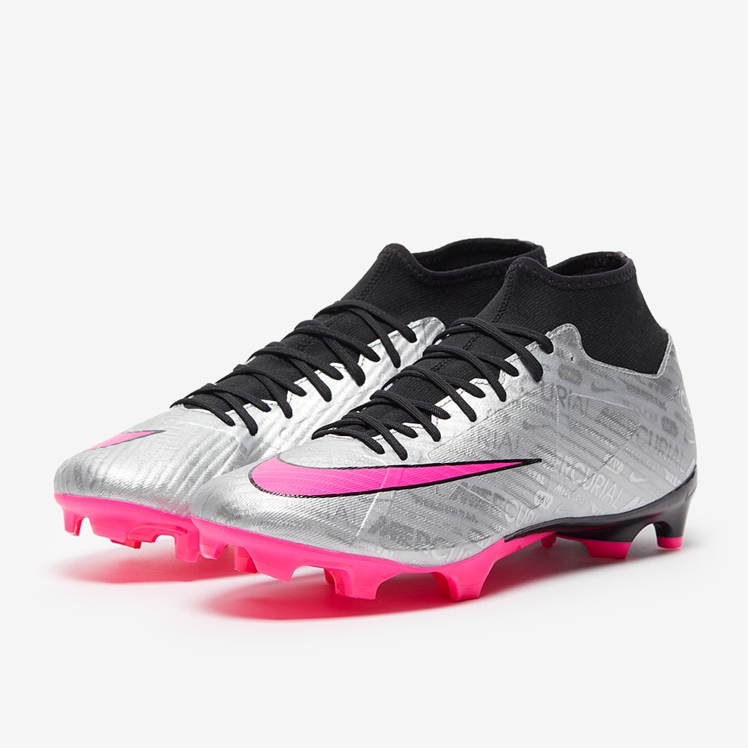 Geladen Verloren Inloggegevens Nike Air Zoom Mercurial Superfly IX Academy XXV MG - Metallic Silver/Hyper  Pink/Black/Volt - Mens Boots | Pro:Direct Soccer