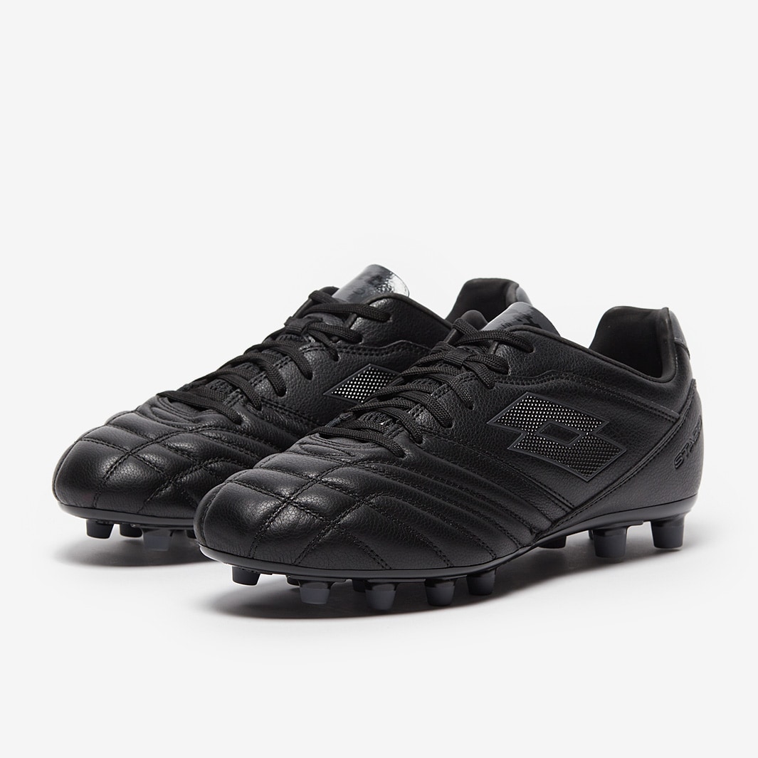 Lotto Stadio 300 III FG 50th Anniversary Nero/Asfalto Scarpe