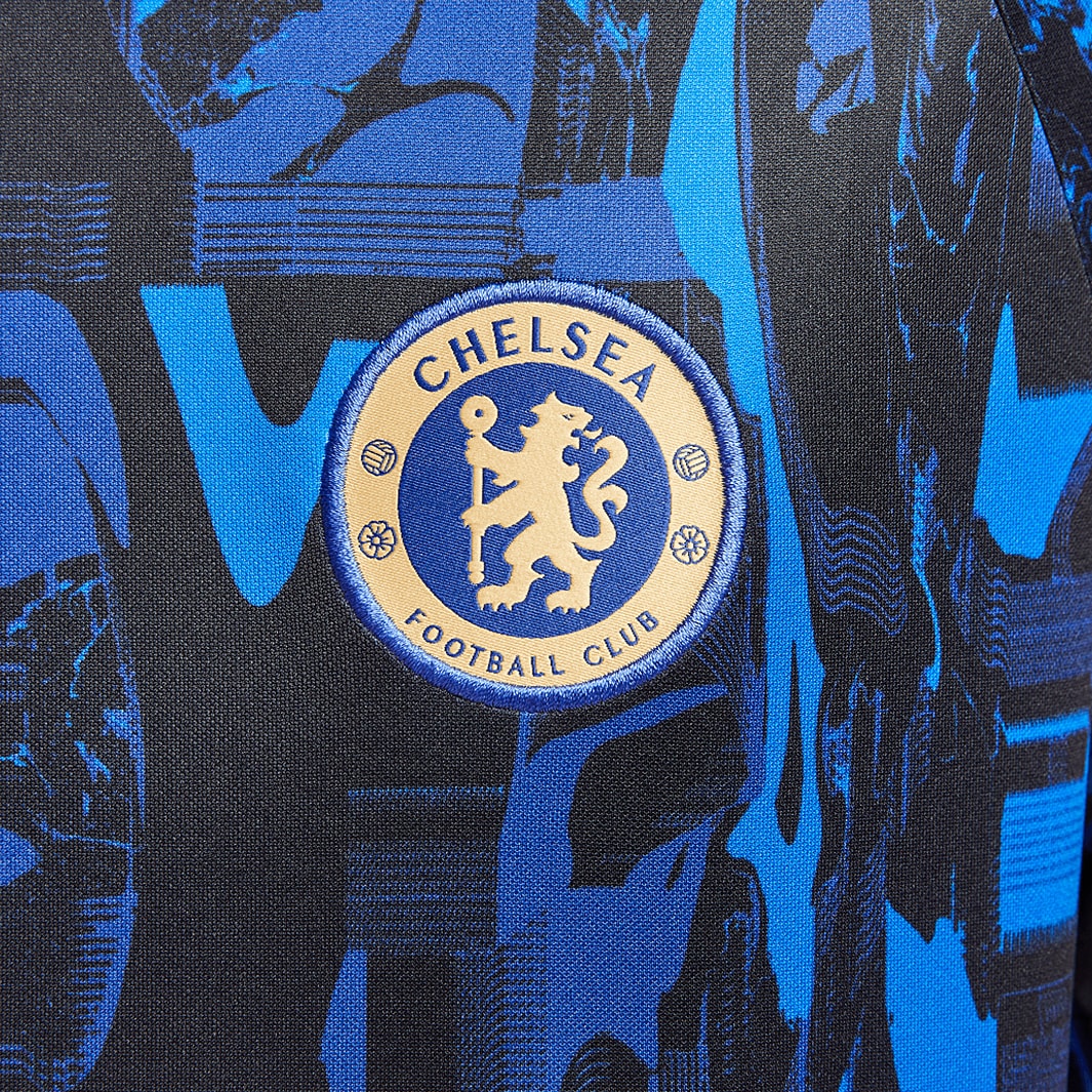 Nike Chelsea 23/24 Dri-Fit Academy Pro SS Top - Pitch Blue