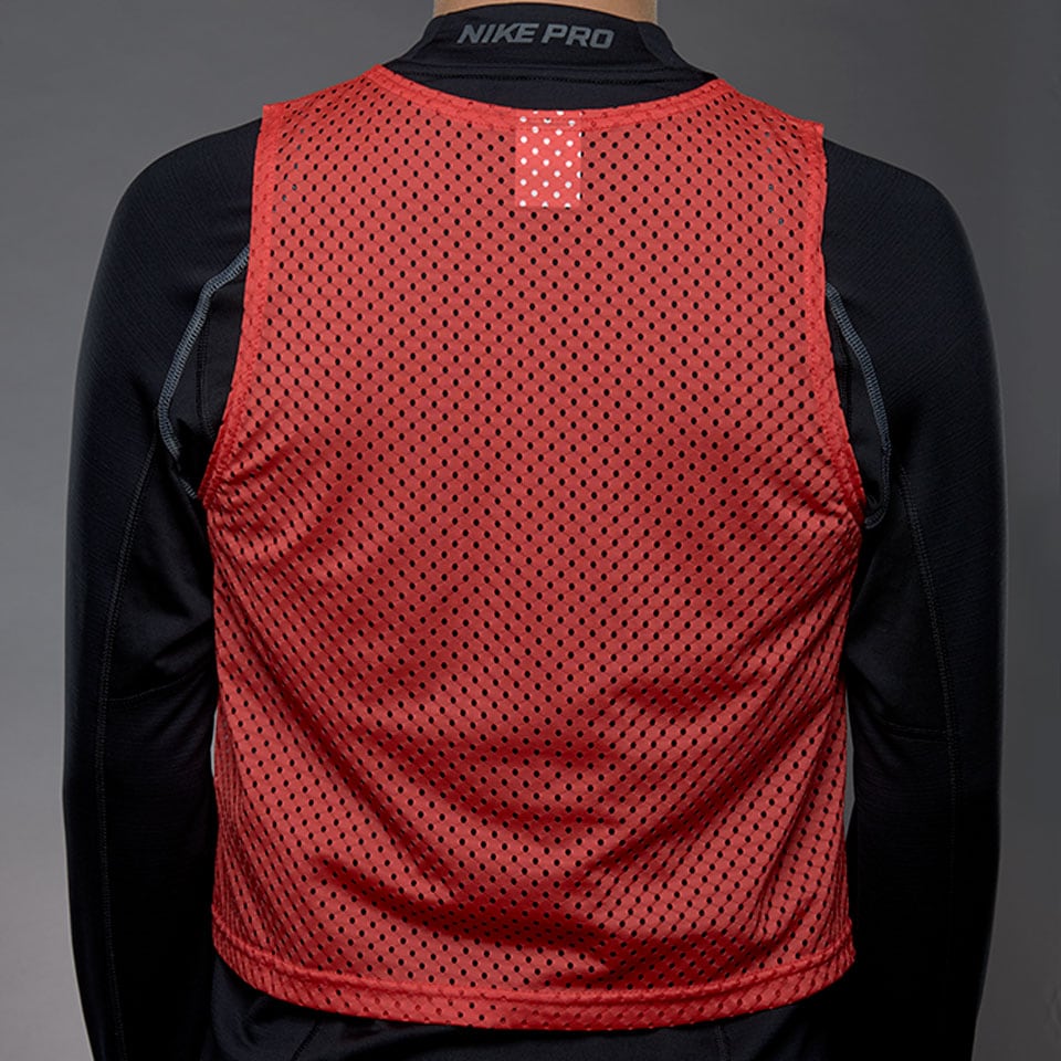 Chasuble De Sport HAEST - Rouge Taille XL | 100% Polyester, Coupe Ample Et Douce | Pour Entraînement, Match Ou événement D'équipe