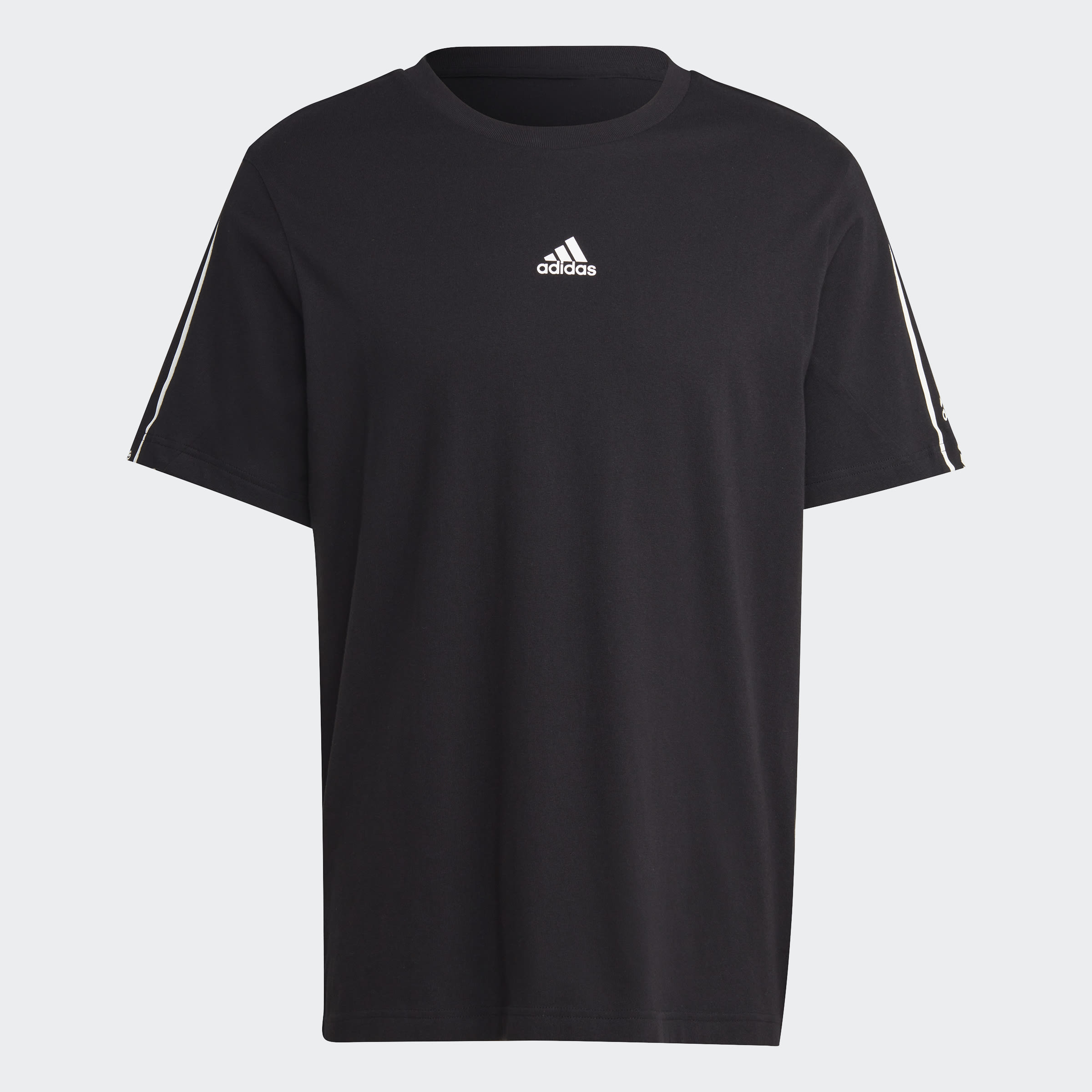 adidas Sportswear Brandlove T-Shirt - Black-Tops-Mens Clothing