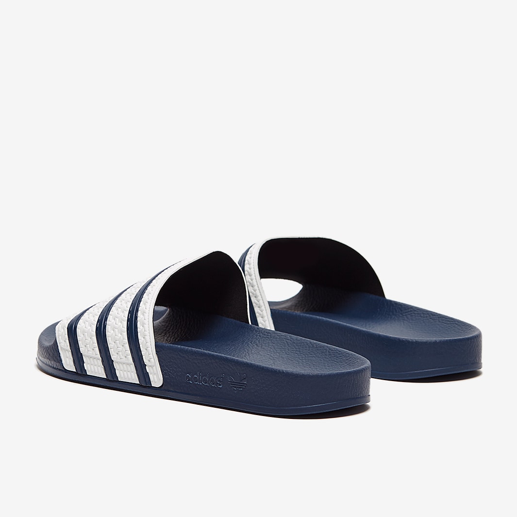 Mens Shoes adidas Originals Adilette Slides Adiblue / White G16220