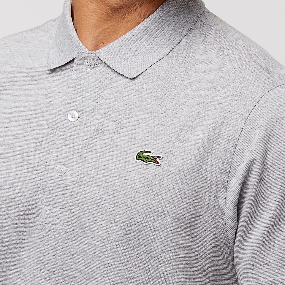 Men Clothing - Lacoste L1230 Polo Shirt - Silver Chine - L1230-CCA