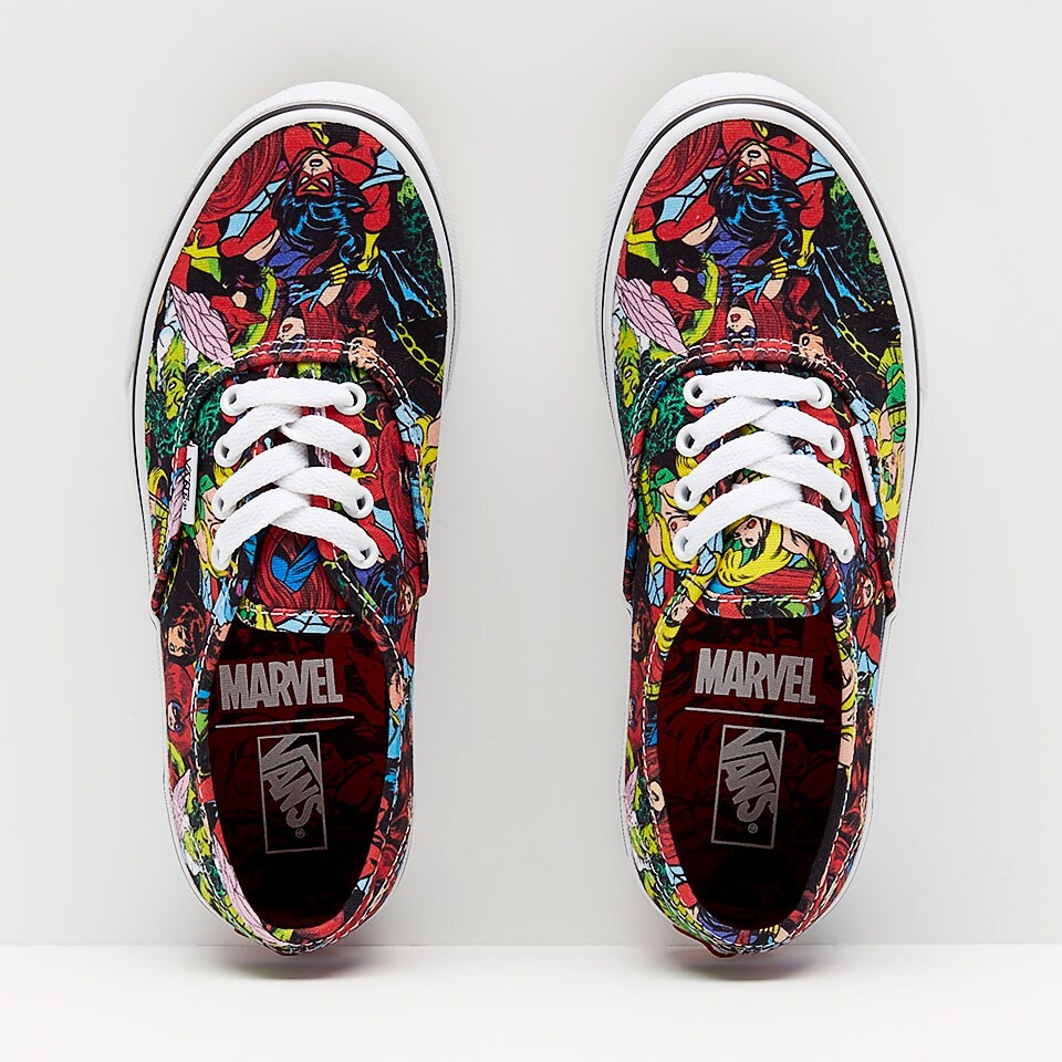 Marvel clearance vans authentic