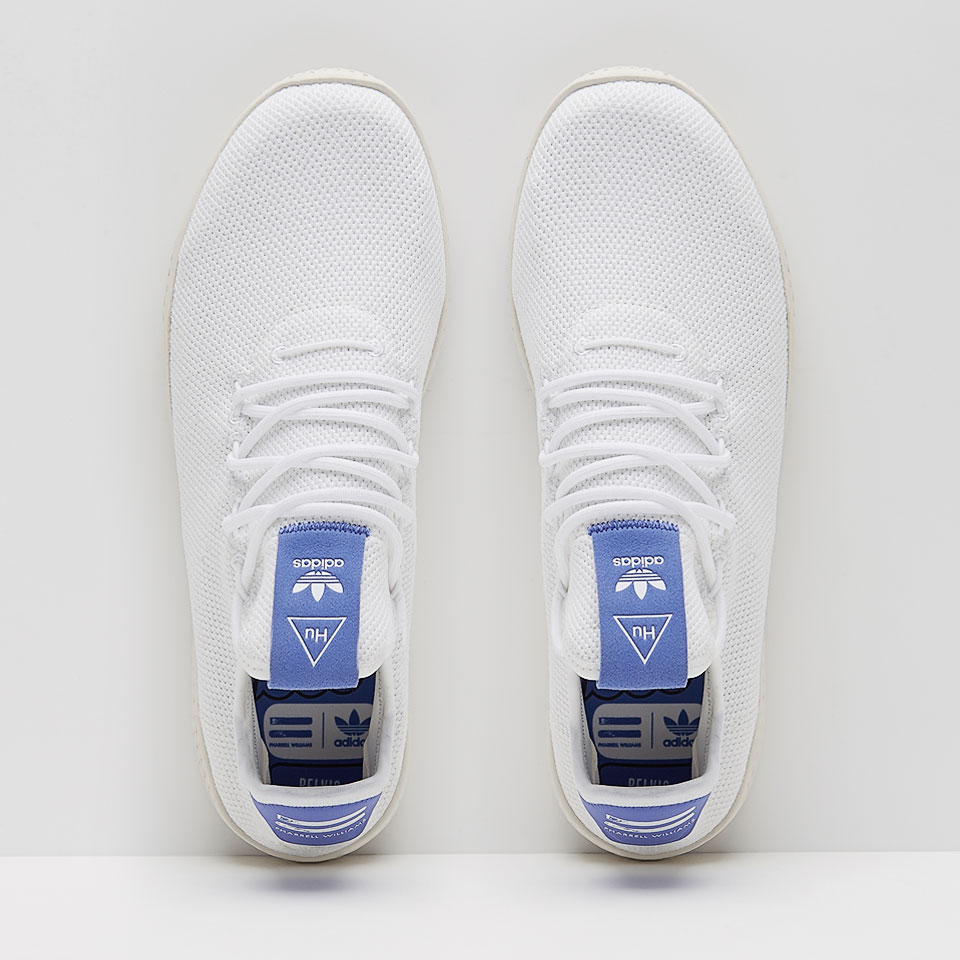 adidas Pharrell Williams Tennis Hu White Blue B41794 - Where To