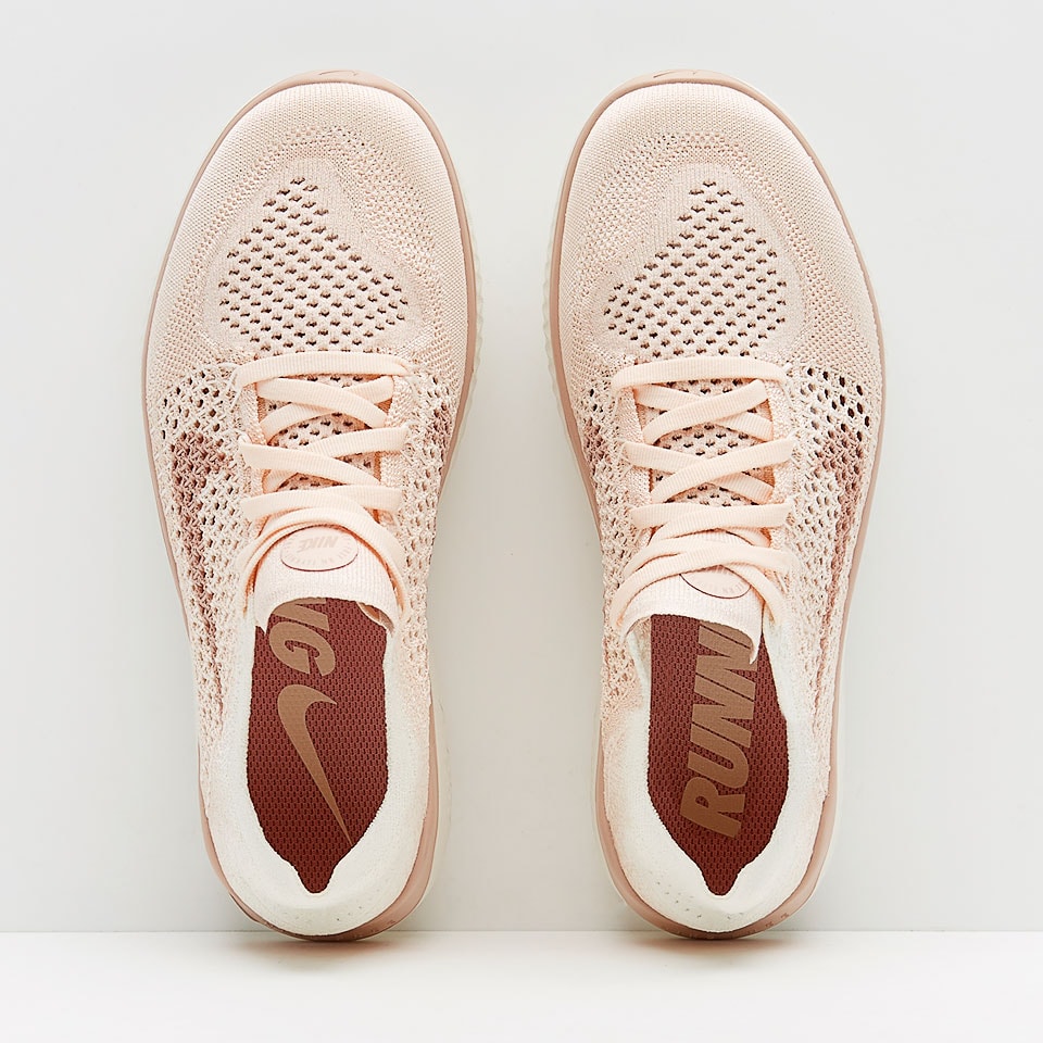 nike free rn flyknit 2018 womens guava ice