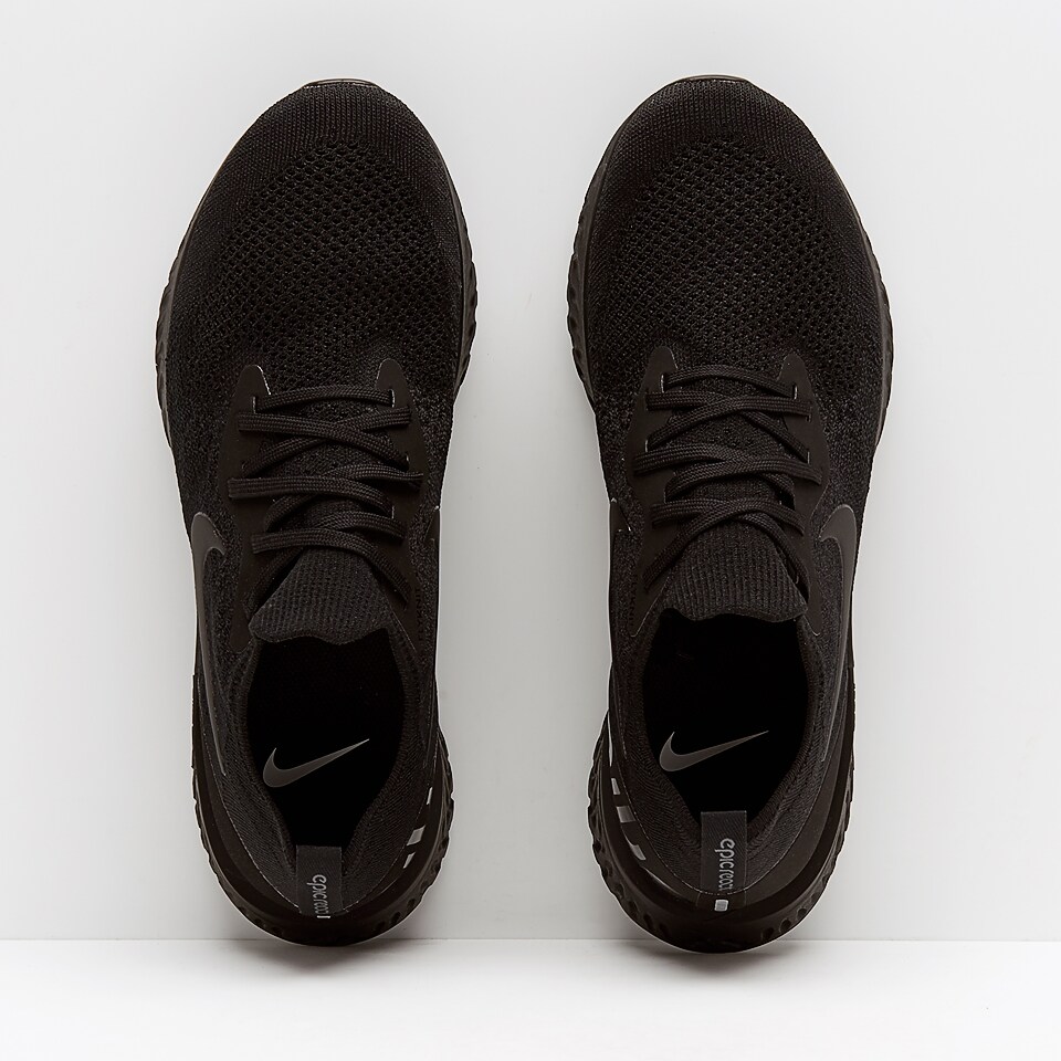 Nike Epic React Flyknit Black/Black/Black Mens Shoes AQ0067
