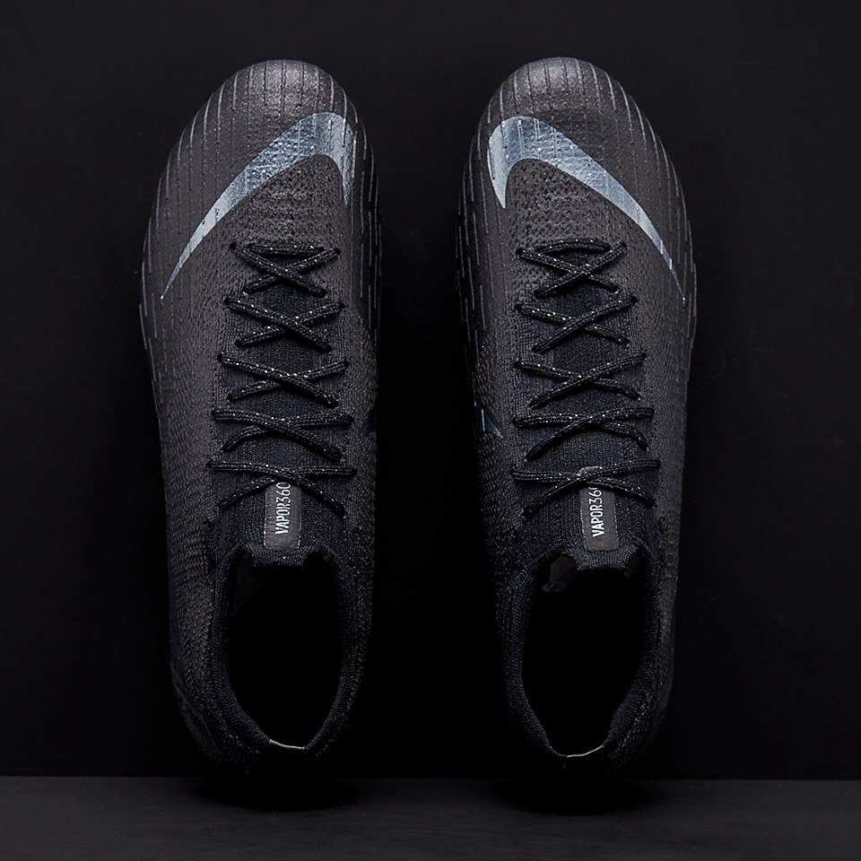 Nike Mercurial Vapor XII 360 Elite FG – Đen/ All Black – AH7380