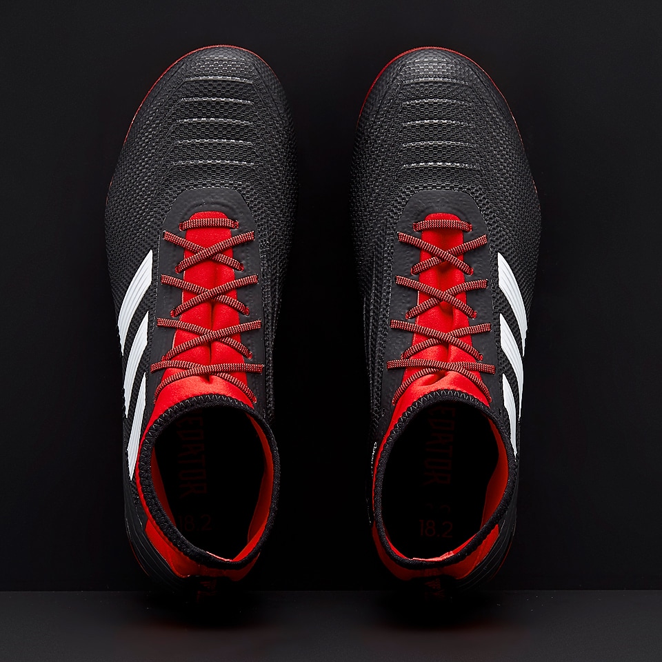 adidas Predator 18.2 FG - Mens Soccer Cleats - Firm Ground - Black
