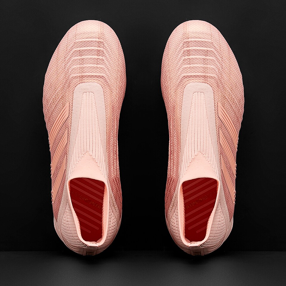 Adidas predator pro hot sale clear orange trace pink