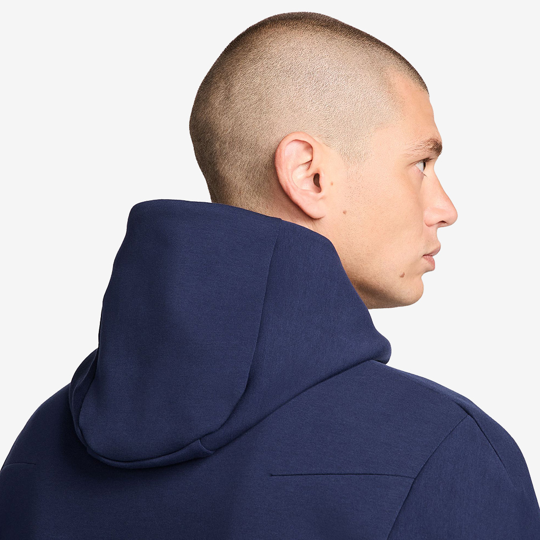 Felpa con cappuccio adidas Essentials blu reale e nera da uomo