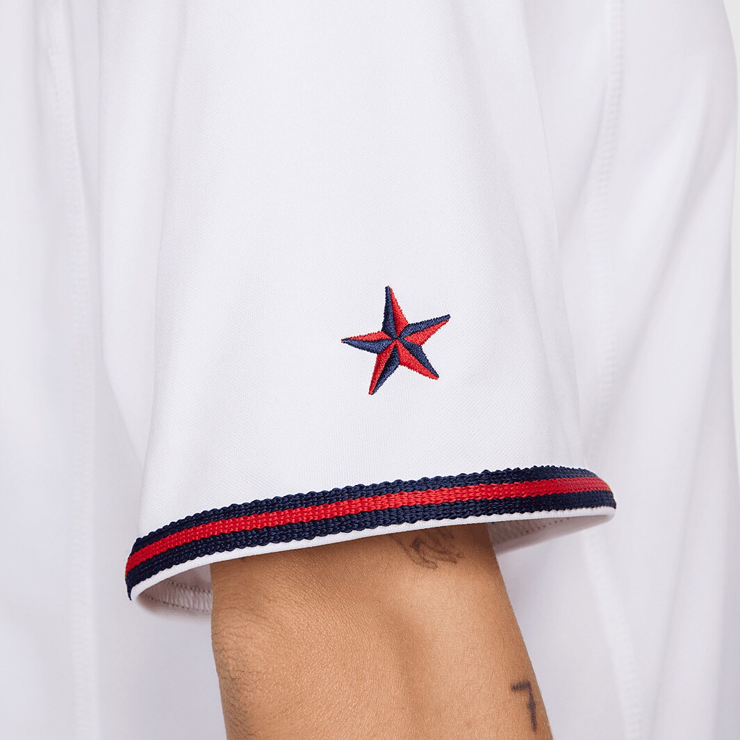 Nike USA Reissue 1999 Womens SS Shirt - White/Royal Blue - Womens