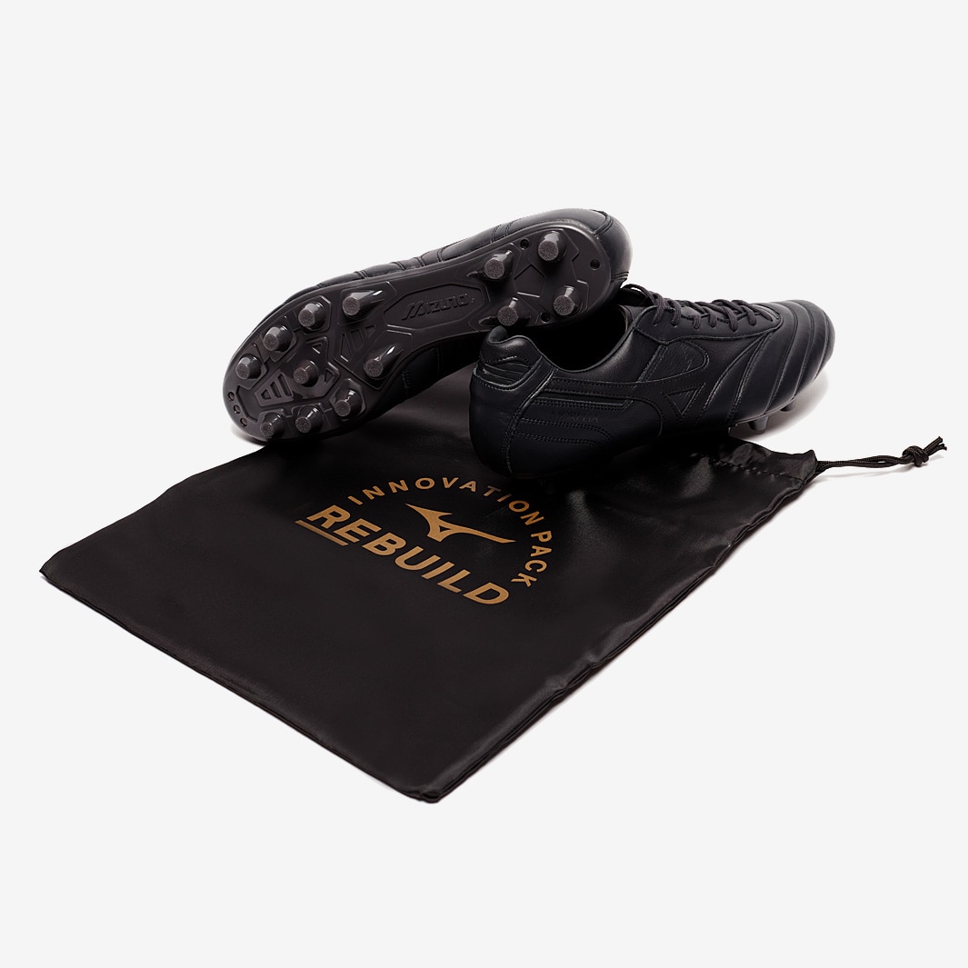 Mizuno Morelia II Made In Japan FG - Black/Black/Iridescent