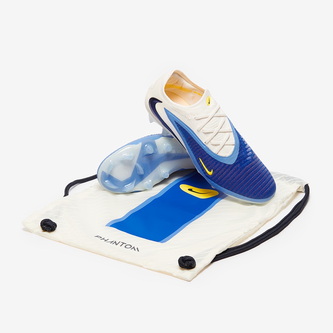 Nike Phantom 6 Elite Low Firm Ground - Racer Blue/White/Dark