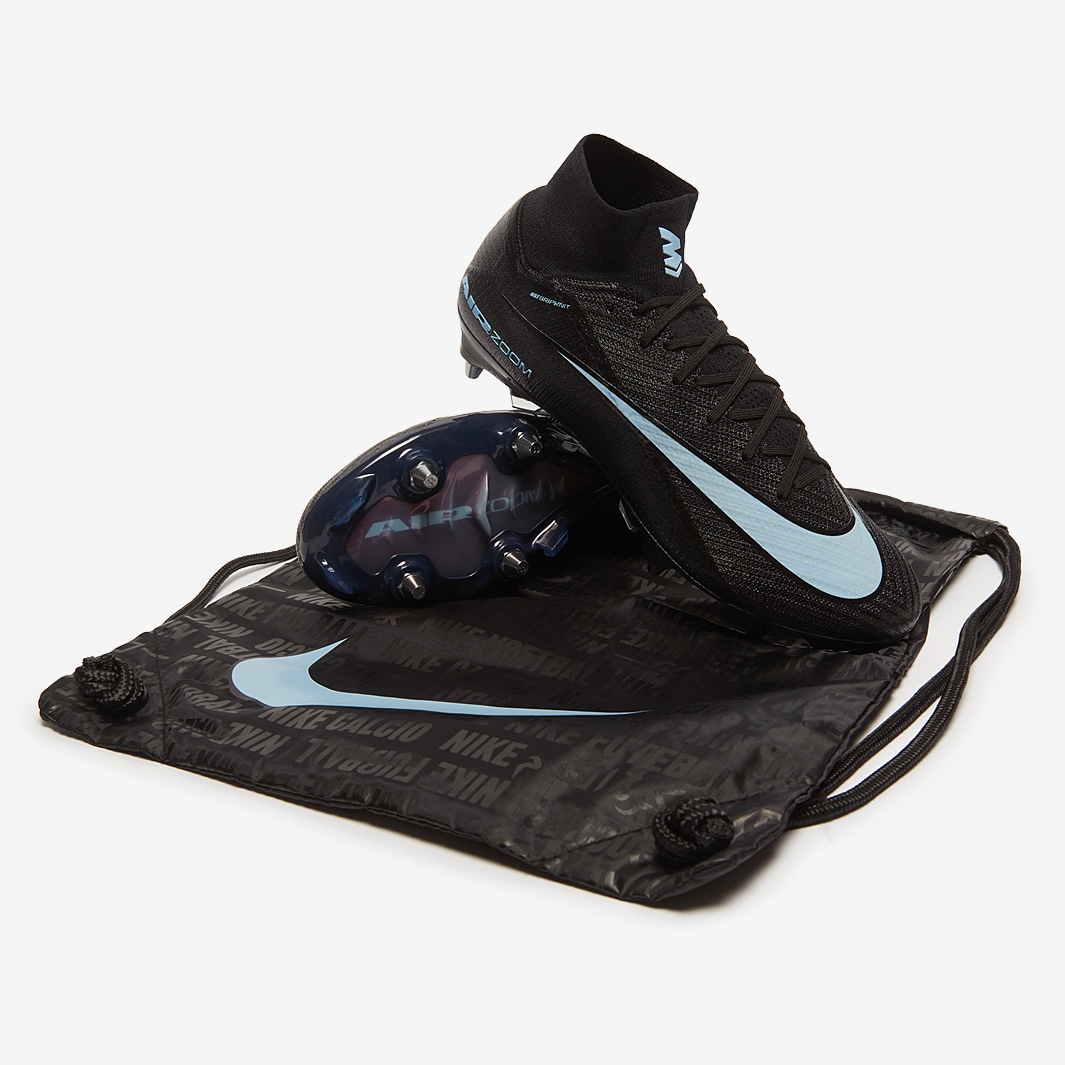 Nike Air Zoom Mercurial Superfly X Elite Soft Ground Pro Black