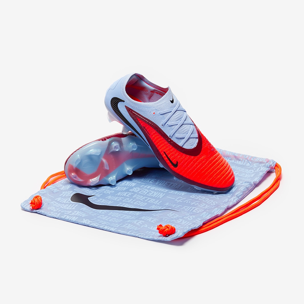 Nike Phantom 6 Elite Low Firm Ground - Royal Tint/Bright Crimson
