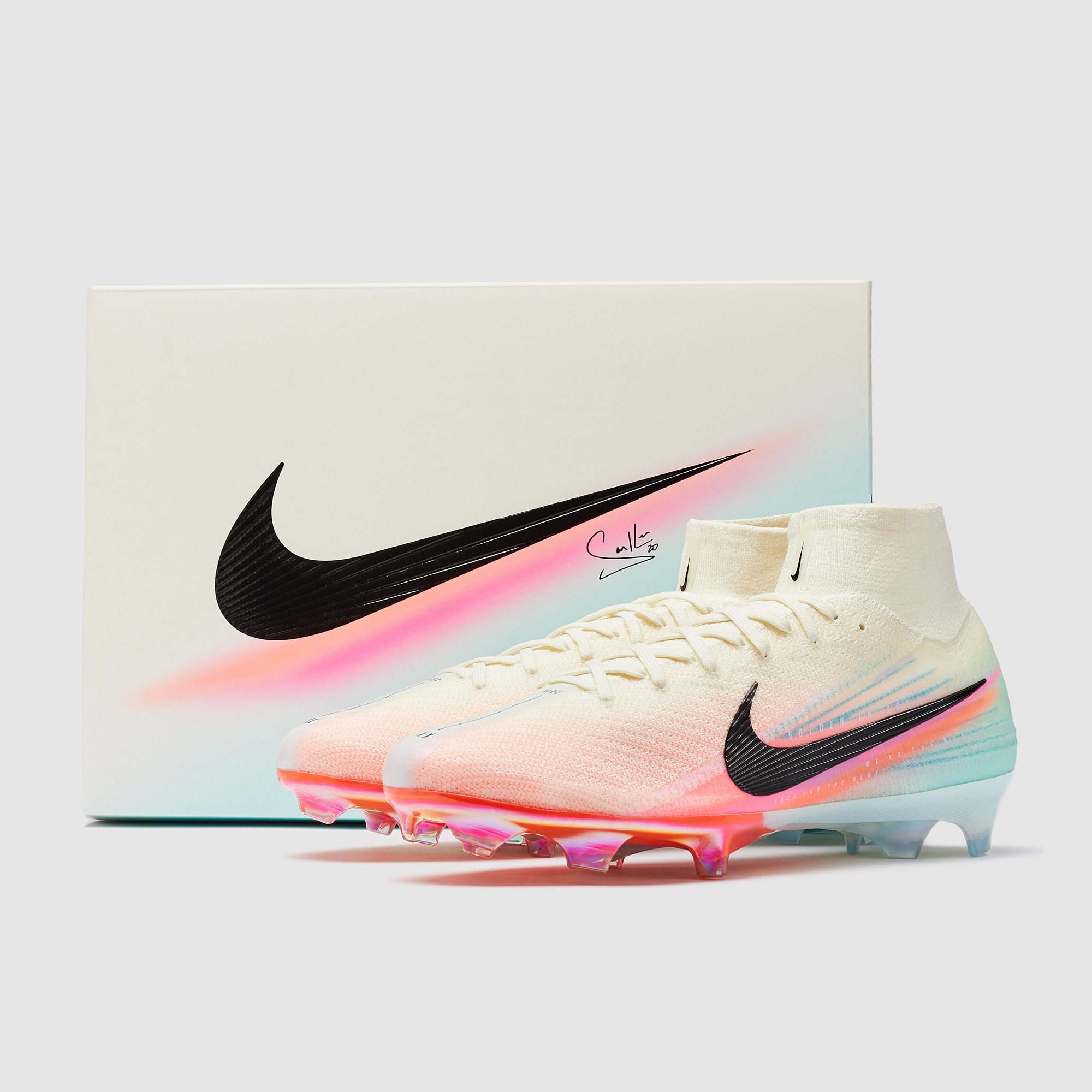 Nike Air Zoom Mercurial Superfly X Elite x Kerr Firm Ground - Pale