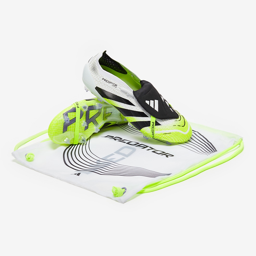 adidas Predator Elite Tongue Firm Ground - Ftwr White/Core