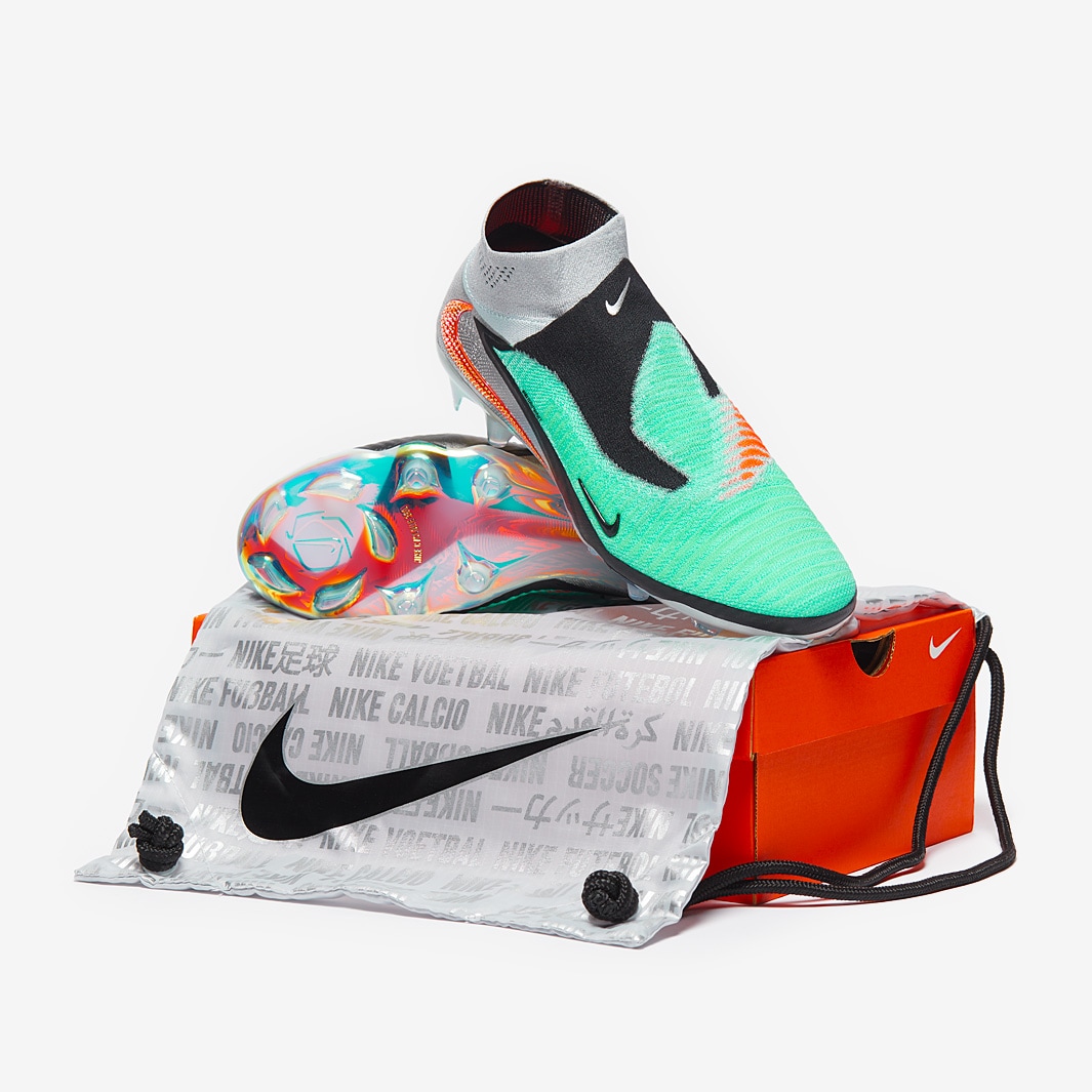 Nike Phantom 6 Elite LE High FG - Hyper Turq/Chrome/Black/Total