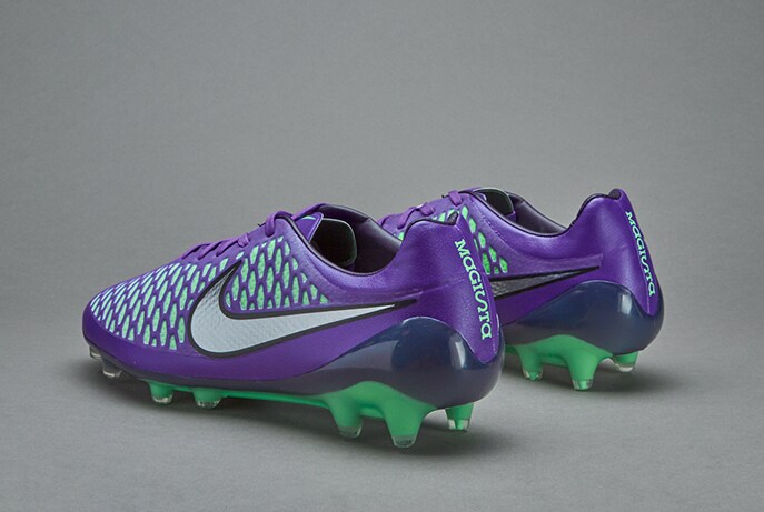 Nike Magista Opus FG Mens Boots Firm Ground Hyper Grape Metallic Silver Ghost Green