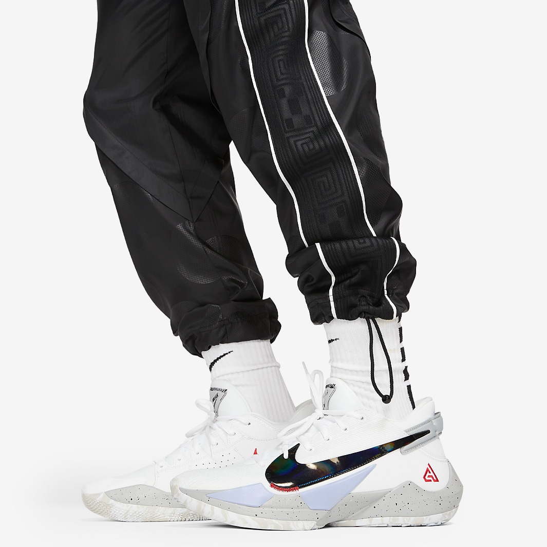 Nike Giannis Lightweight Track Pants Black/Summit White Mens Clothing