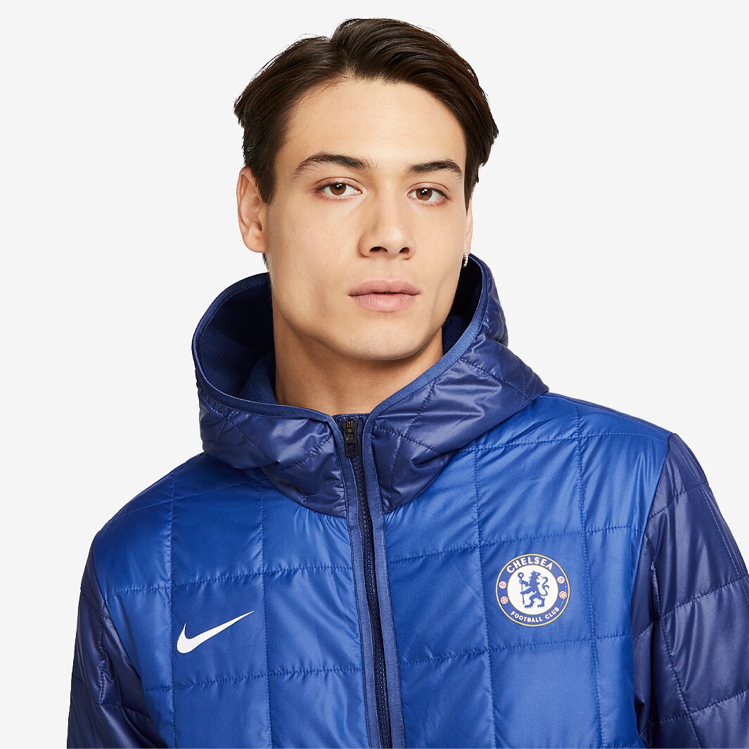 Nike Chelsea 21/22 NSW Synthetic-Fill Fleece Jacket Rush Blue