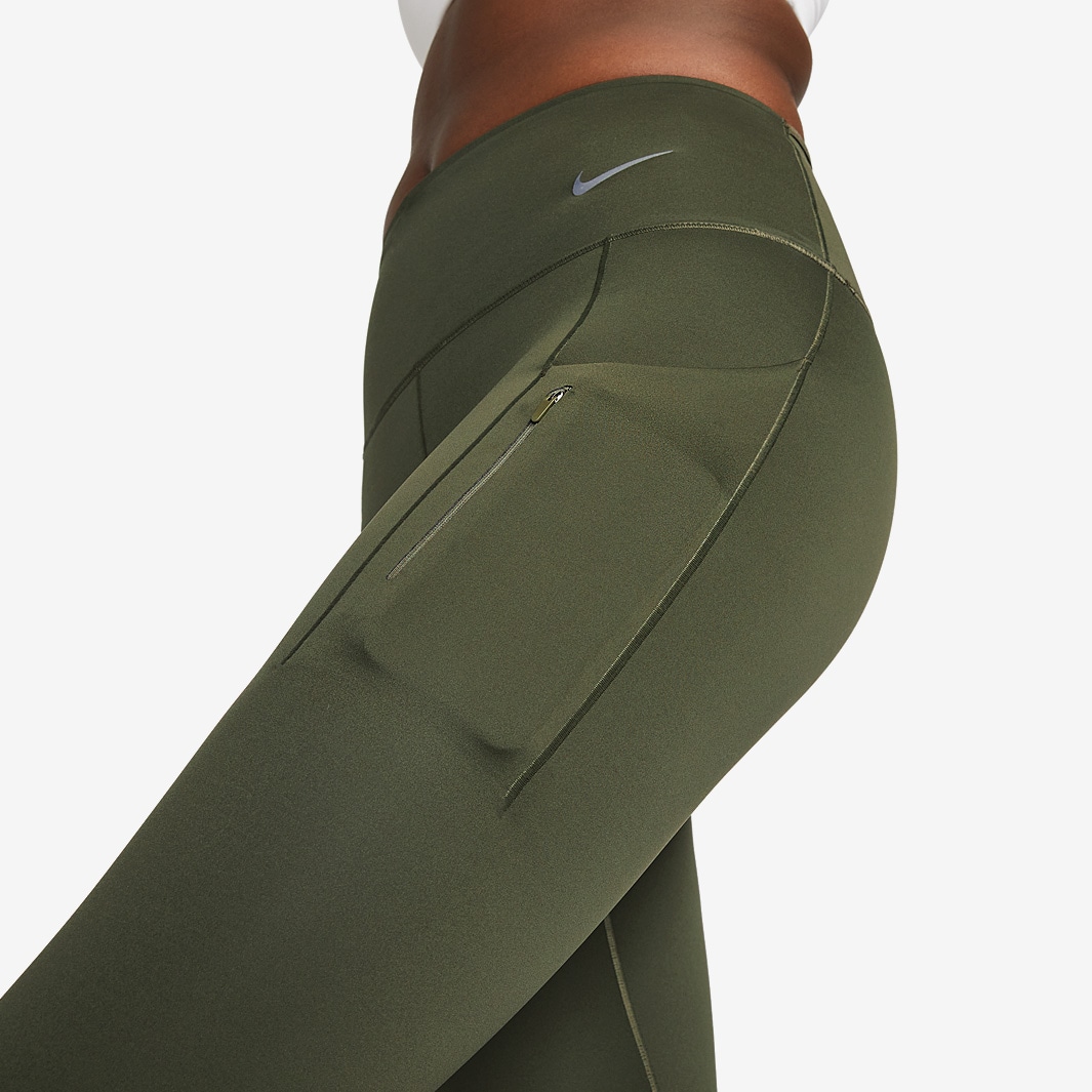 khaki nike pro leggings