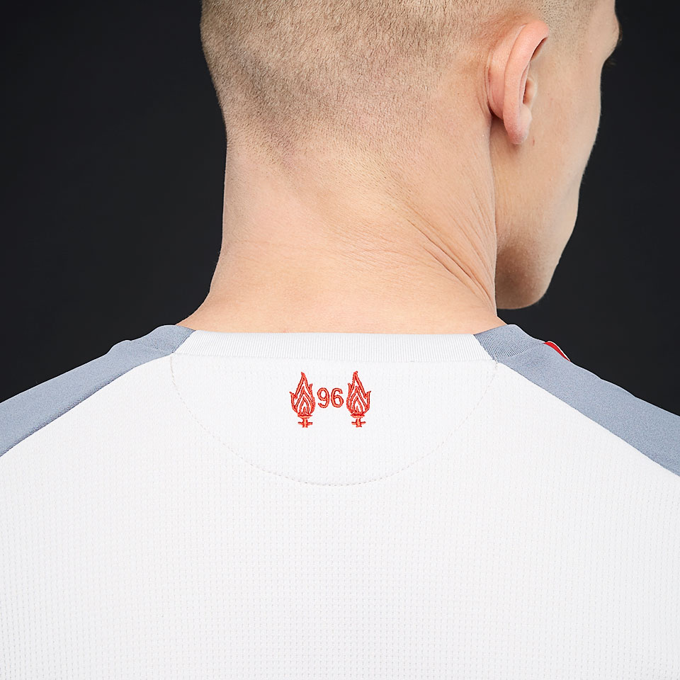 New Balance Liverpool FC 18/19 Third SS Jersey - Grey - Mens