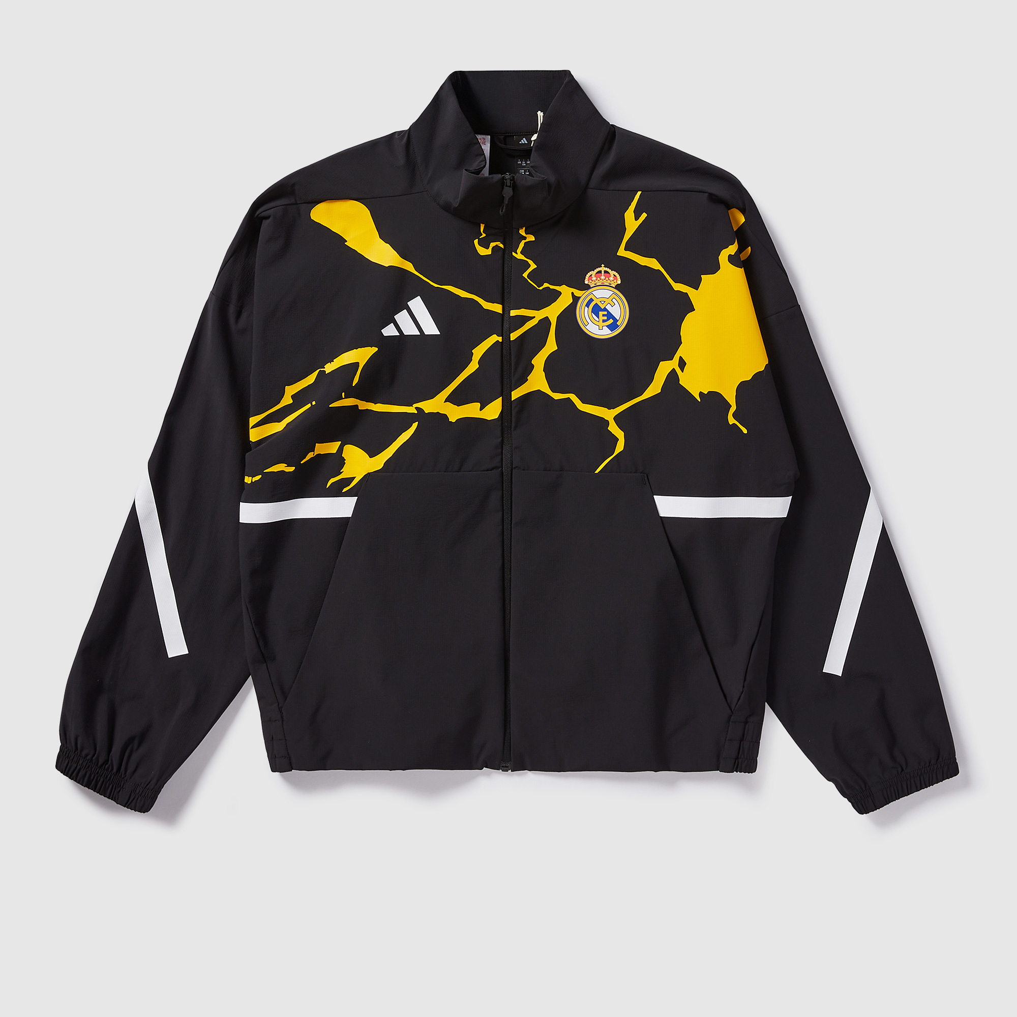 Veste De Survêtement Adidas Tiro – Grise, Enfant 11-12 Ans, Zip, Neuve