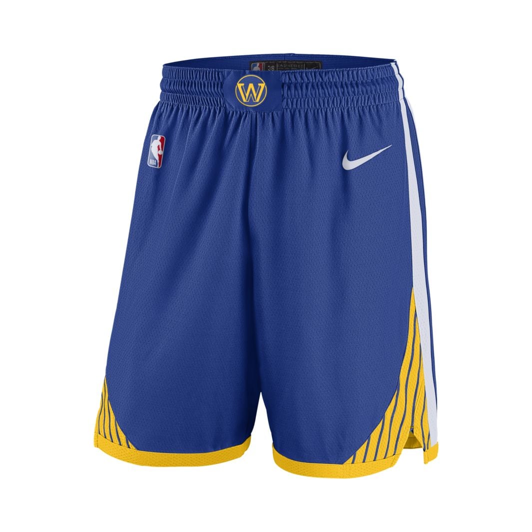 Nike Golden State Warriors Icon Edition Men's Nike NBA Swingman Shorts ...