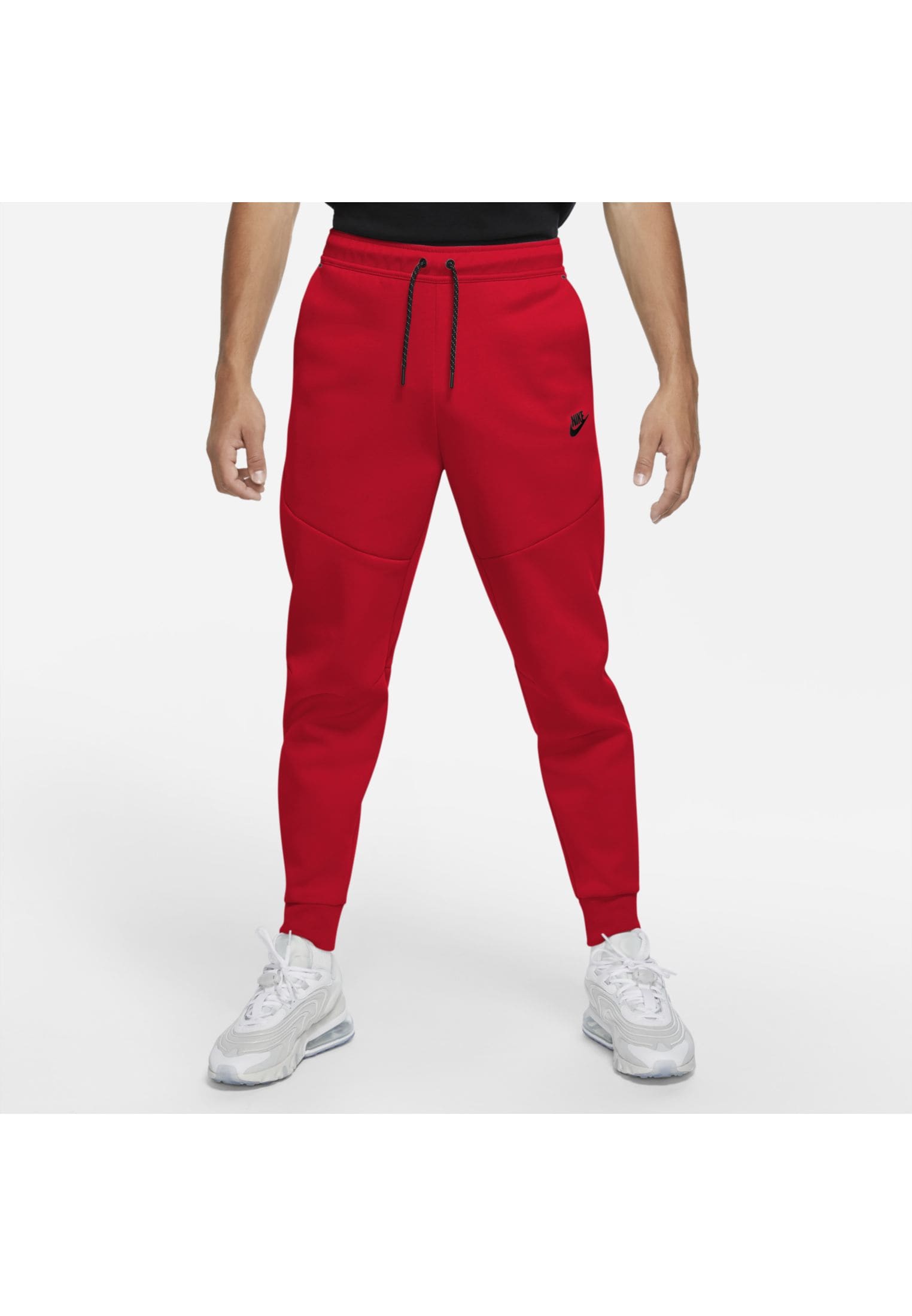 Onderdrukker paniek vaak Nike Sportswear Tech Fleece Joggers - University Red/Black - Mens Clothing  | Pro:Direct Soccer