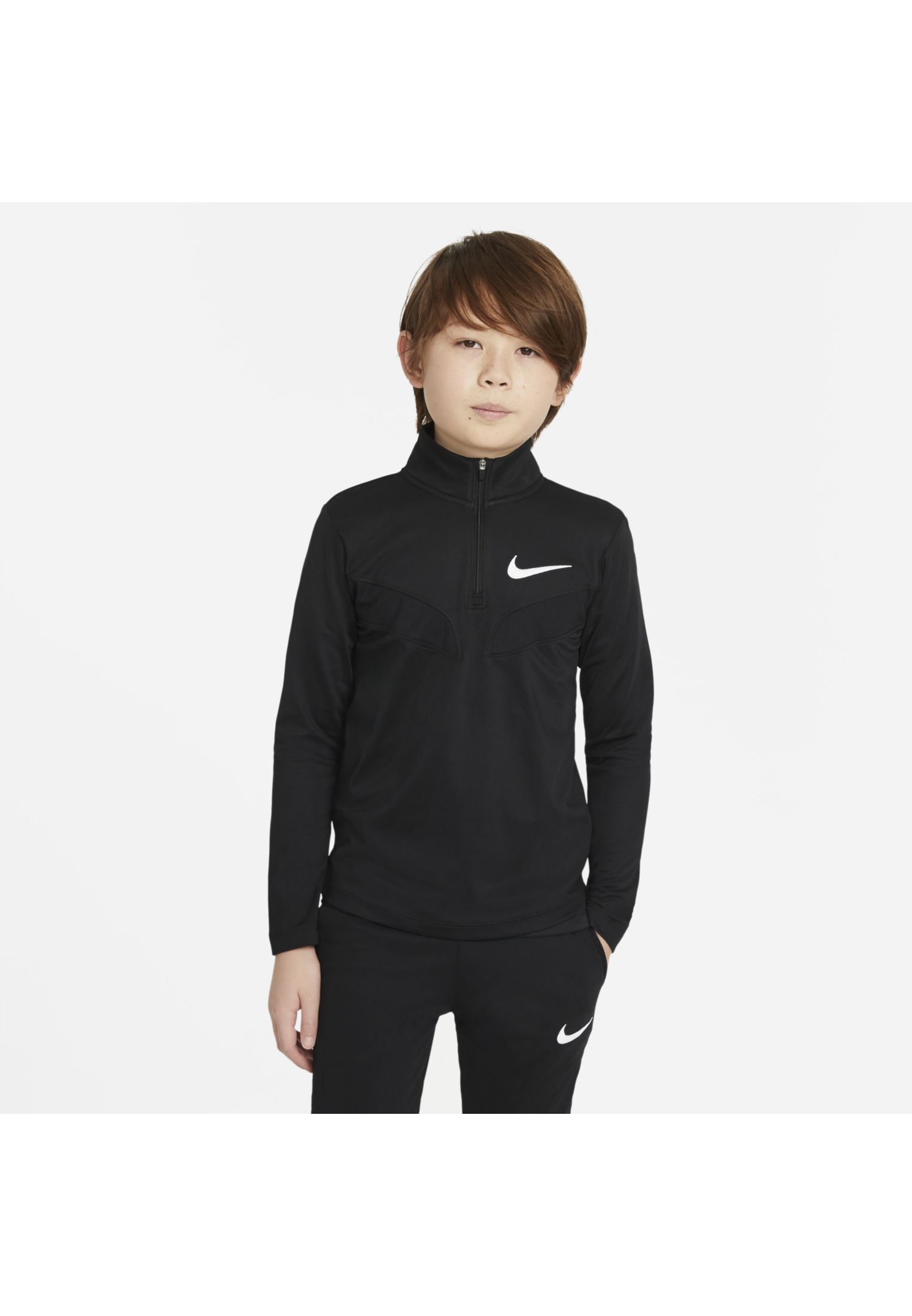 Nike Sport Kids Long Sleeve Training Top - Green Strike/Green Strike ...