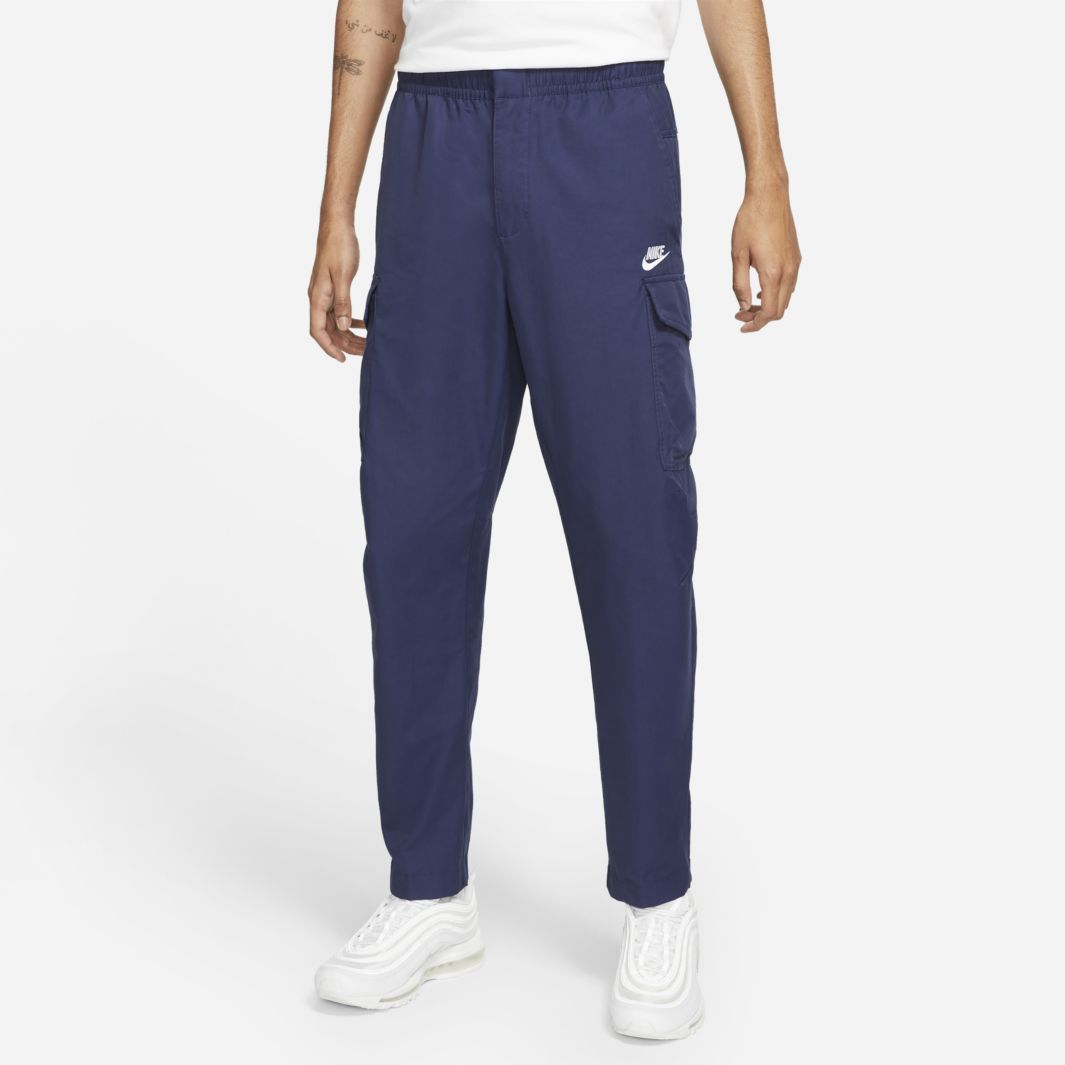 Nike Sportswear Unlined Utility Cargo Pants - Midnight Navy/White ...