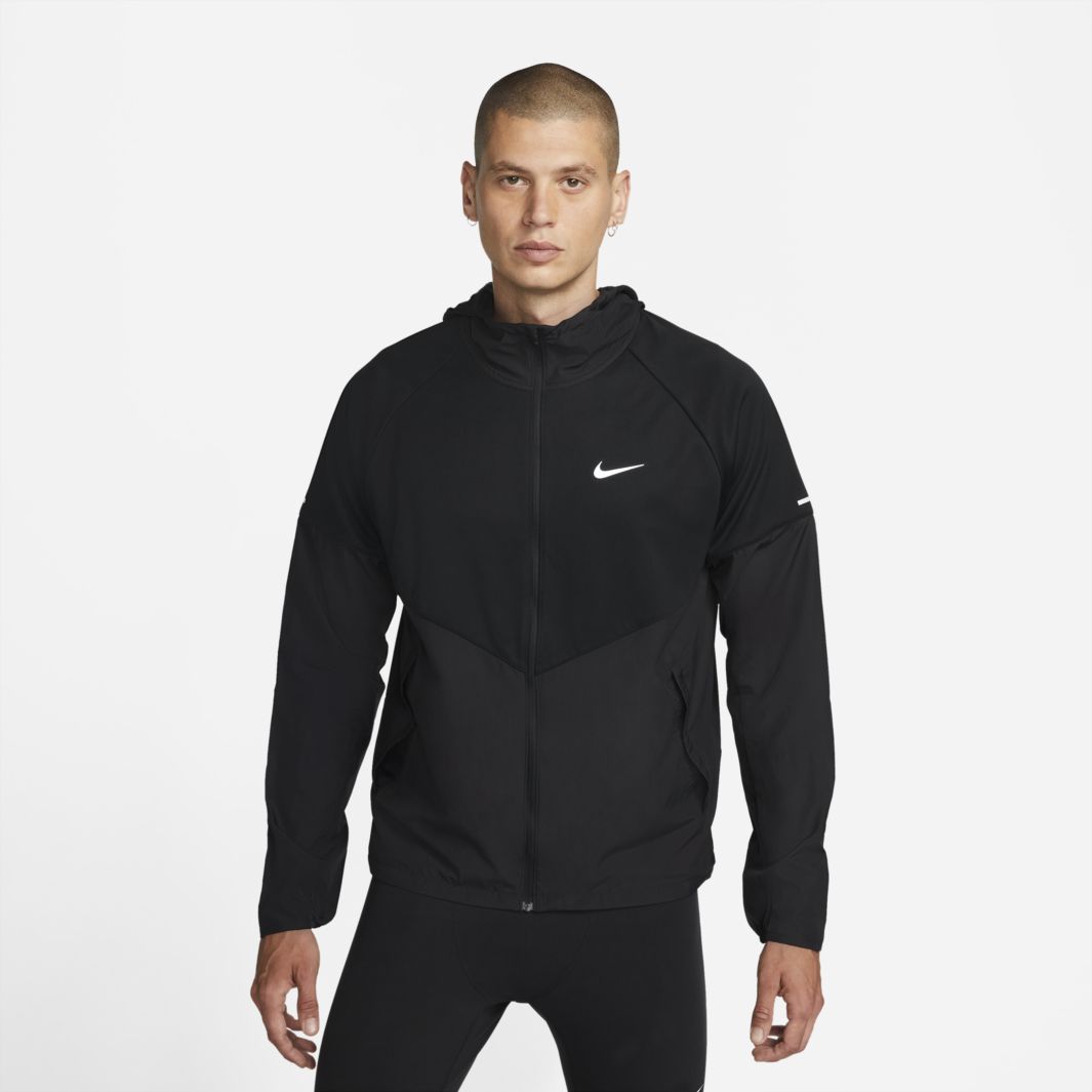 Nike Nike Therma-FIT Repel Miler Men's Running Jacket Black/Black Mens ...