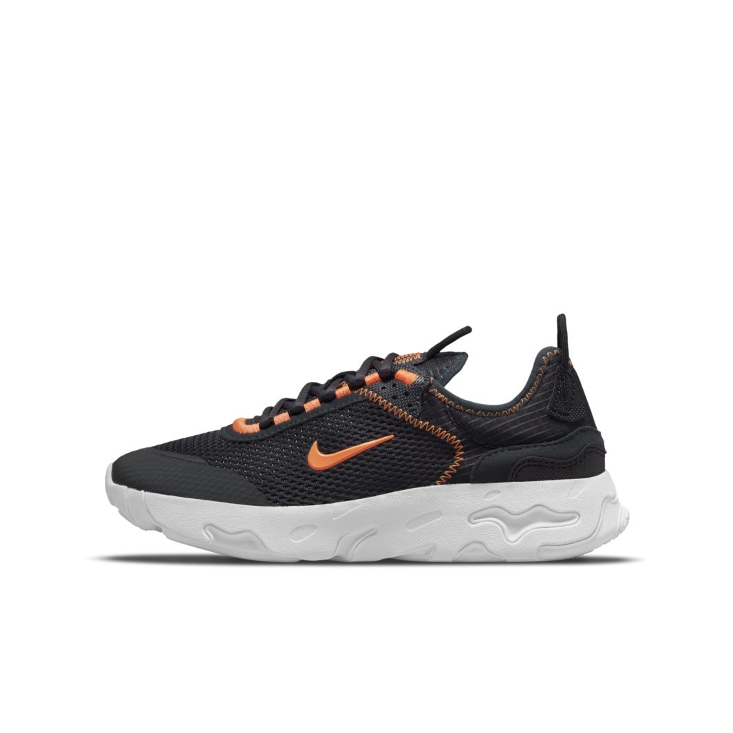 Nike Sportswear Kids React Live (GS) - Dark Smoke Grey/Total Orange ...