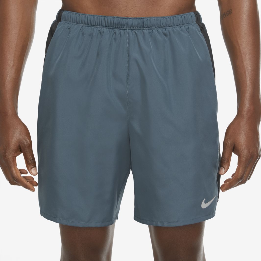 Nike Dri-FIT Challenger 2in1 7inch Short - Ash Green/Dk Smoke Grey ...