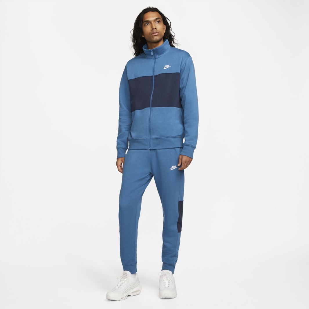 mens navy blue nike tracksuit