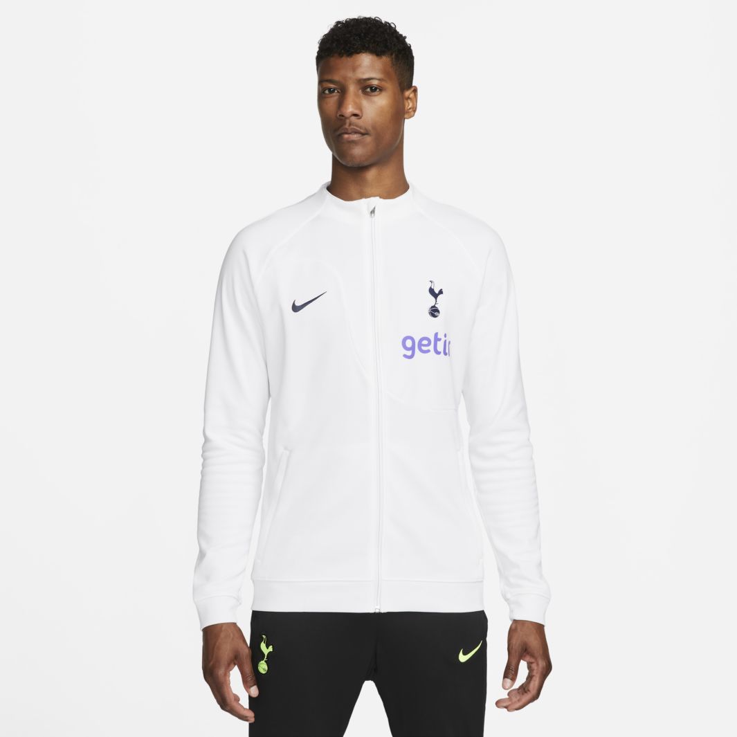 Nike Tottenham Hotspur Academy Pro Men's Nike Football Jacket White ...