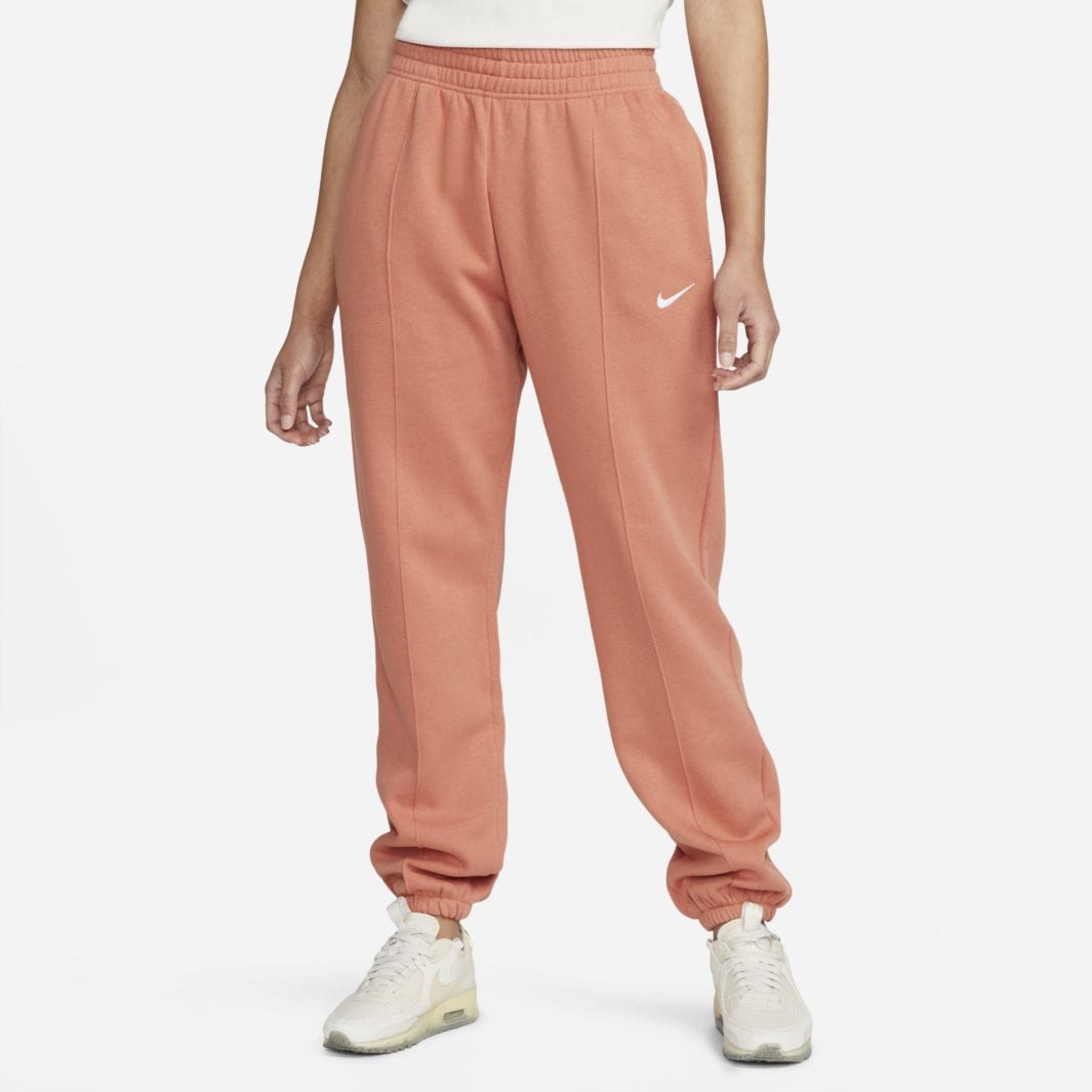 Nike Sportswear Womens Essential Collection Fleece Pants - Madder Root ...