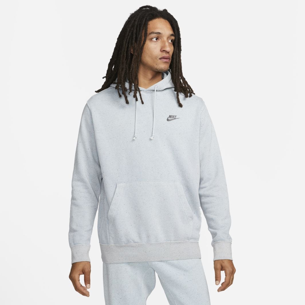 Nike Nike Club Fleece+ Pullover Hoodie Limestone Mens Clothing