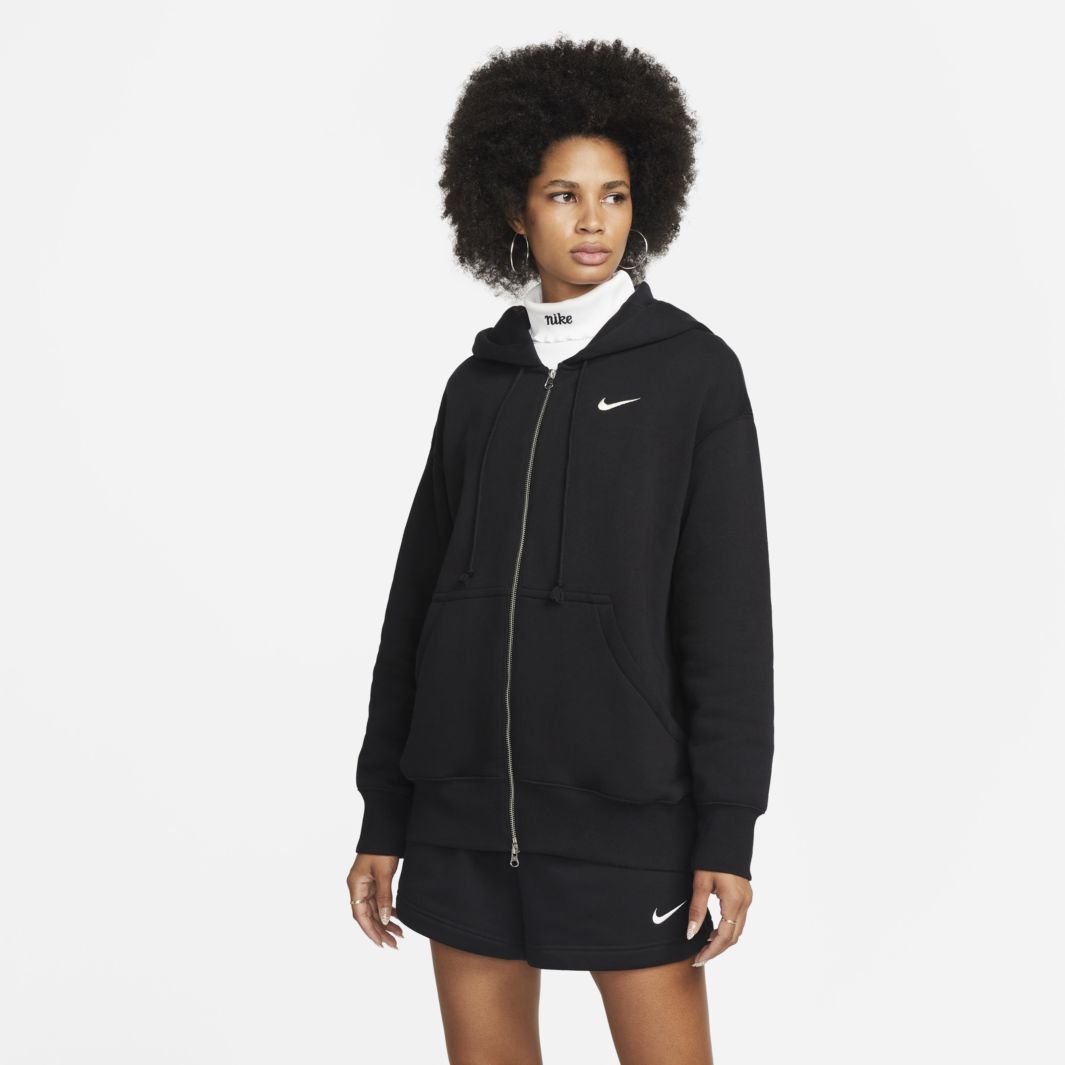 Nike Women's Plus Sportswear Logo Zip Hoodie Blue Size X-Large main image 0