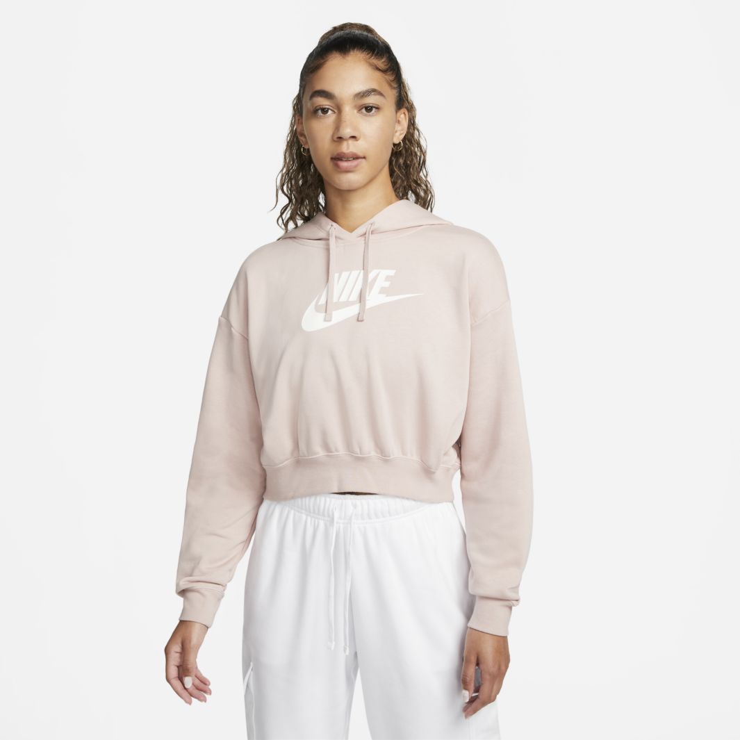 Nike Nike Sportswear Club Fleece Women's Oversized Crop Graphic Hoodie ...