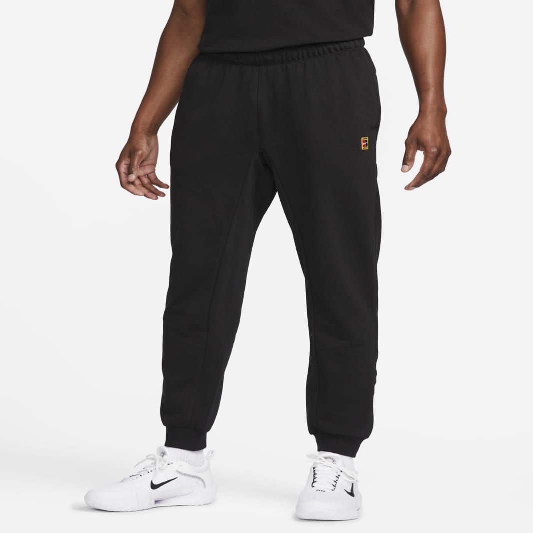 Nike Court Heritage French Terry Pants - Black - Mens Clothing | Pro ...