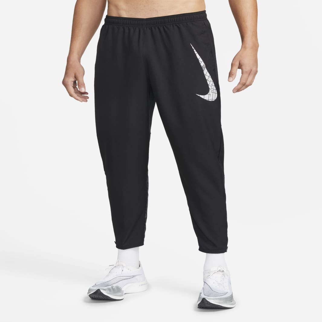 Nike Dri-FIT Run Division Challenger Pants - Black/Reflective Silver ...