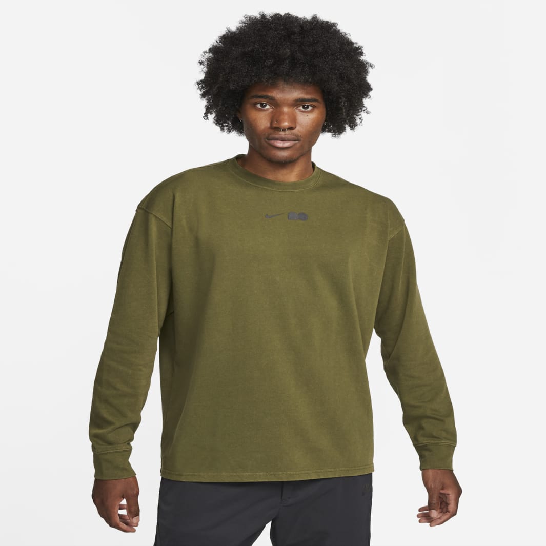 Nike One Naomi Osaka Collection Long Sleeve T-Shirt - Rough Green ...