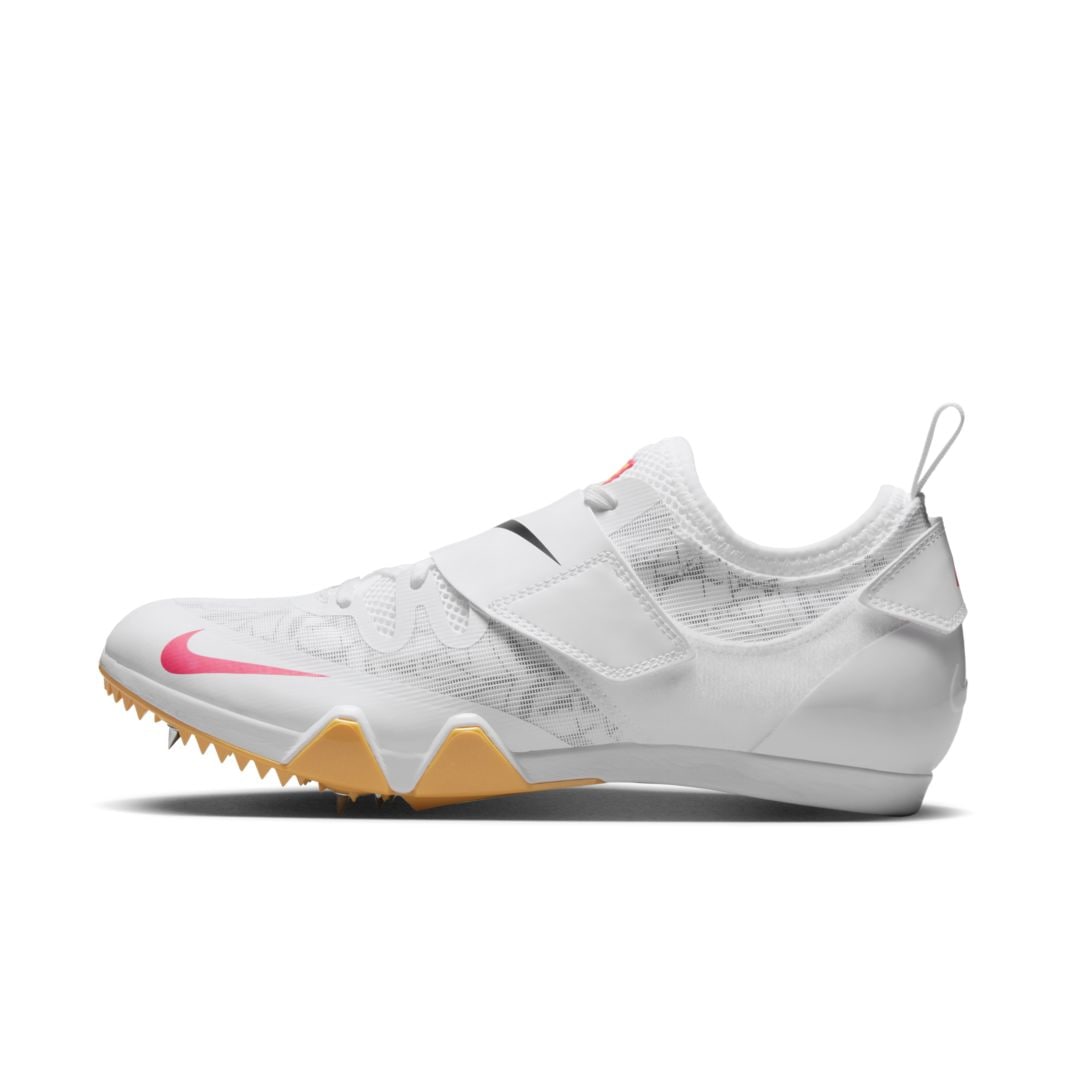 Nike Pole Vault Elite Jumping Spikes - White/Black-Laser Orange-Hyper ...