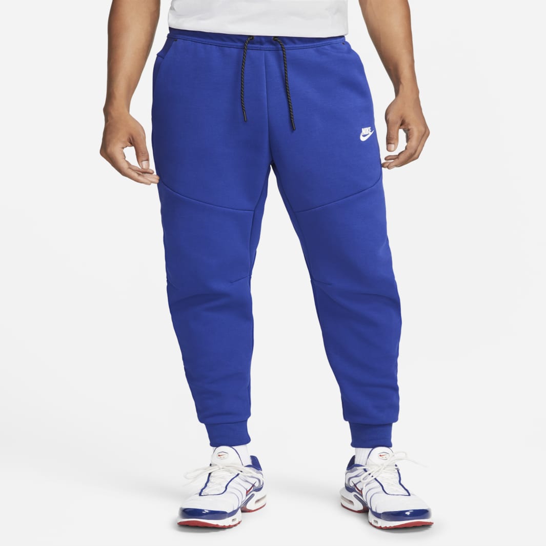 Nike Sportswear Tech Fleece Joggers - Deep Royal Blue/White - Bottoms ...
