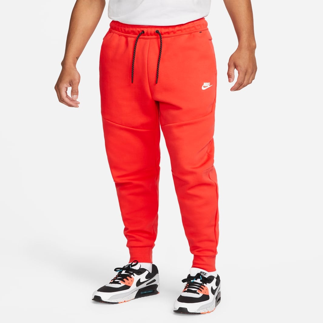 Nike Sportswear Tech Fleece Joggers - Lt Crimson/White - Bottoms - Mens ...