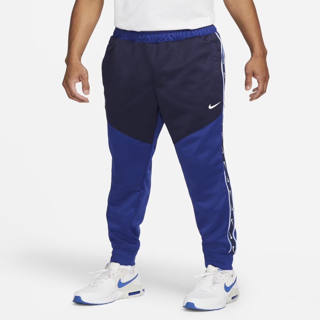 Nike Sportswear Repeat Joggers - Deep Royal Blue/Blackened Blue/White ...